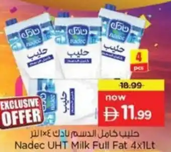 Nesto Nadec UHT Milk Full Fat offer