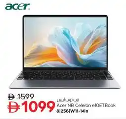 Nesto Acer NB Celeron e1OETBook 8|256|W11-14in offer