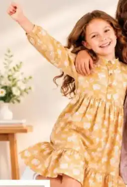 Nesto Girls Printed Smock Dress offer