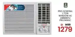 Al Madina Pro general window ac 24000btu prg24wac offer