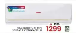 Al Madina Nikai 18000btu t3 type split ac nsac19131 offer