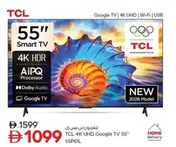 Nesto TCL 4K UHD Google TV 55" 55P61L offer