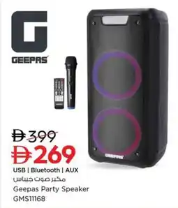 Nesto Geepas Party Speaker GMS11168 offer