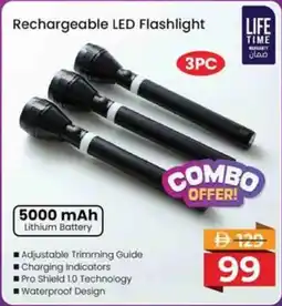 Nesto Rechargeable LED Flashlight offer
