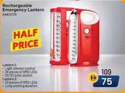 Nesto Rechargeable Emergency Lantern KNE5179 offer