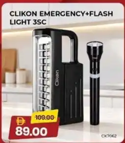 Nesto CLIKON EMERGENCY+FLASH LIGHT 3SC offer