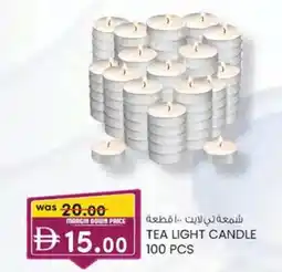 KM Trading Tea light candle offer