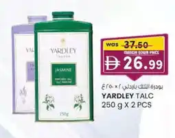KM Trading Yardley talc offer