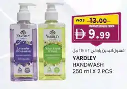 KM Trading Yardley handwash offer