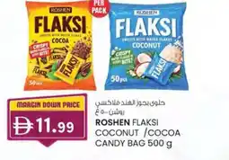 KM Trading Roshen flaksi coconut cocoa candy bag offer