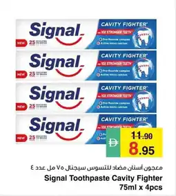 Safeer Market Signal Toothpaste Cavity Fighter offer