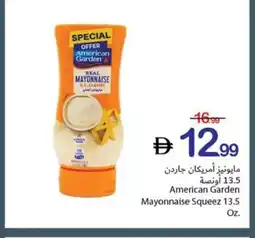 Ajman Market American Garden Mayonnaise Squeez offer