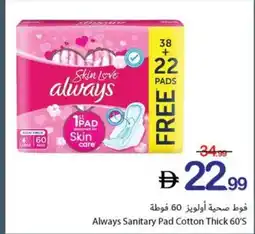 Ajman Market Always Sanitary Pad Cotton Thick offer