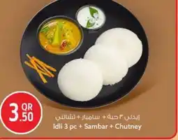 Safari Hypermarket Idli + Sambar + Chutney offer