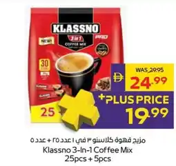 Abu Dhabi Coop Klassno 3-In-1 Coffee Mix offer