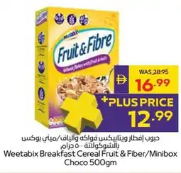 Abu Dhabi Coop Weetabix Breakfast Cereal Fruit & Fiber/Minibox Choco offer