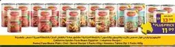 Abu Dhabi Coop California Garden Fava Beans Egyptian / Lebanese Recipe/ Peeled Fava Beans Plain/Chili / Secret Recipe / Hommos Tahina Dip offer