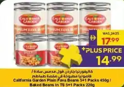 Abu Dhabi Coop California Garden Plain Fava Beans / Baked Beans In TS offer