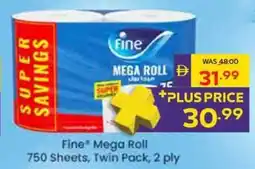 Abu Dhabi Coop Fine Mega Roll offer