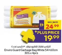 Abu Dhabi Coop Enviro Guard Garbage Bag White offer