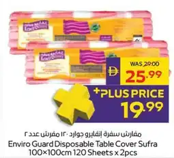 Abu Dhabi Coop Enviro Guard Disposable Table Cover Sufra offer