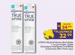 Abu Dhabi Coop Sensodyne Toothpaste True White Extra Fresh/Mint offer