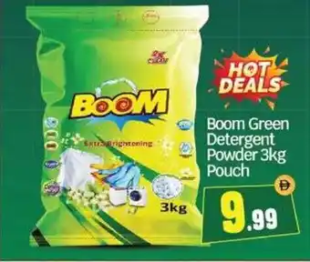 Boom Green Detergent Powder Pouch