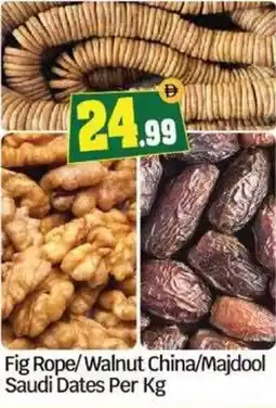 Bigmart Fig Rope/Walnut China/Majdool Saudi Dates offer