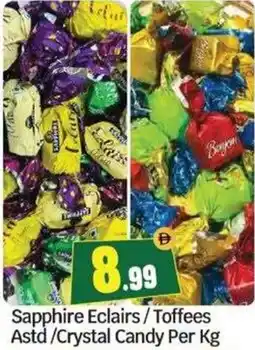 Bigmart Sapphire Eclairs/Toffees Astd/Crystal Candy offer