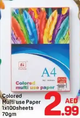 Day To Day Colored multi use paper offer