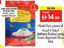 Nesto Adhara Extra Long Grain Basmati Rice offer