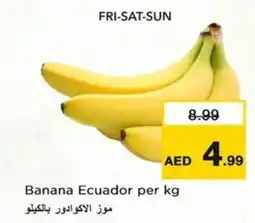 Nesto Banana Ecuador offer