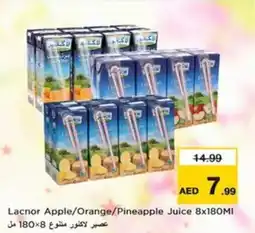 Nesto Lacnor Apple/Orange/Pineapple Juice offer