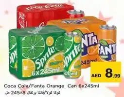 Nesto Coca Cola/Fanta Orange Can offer