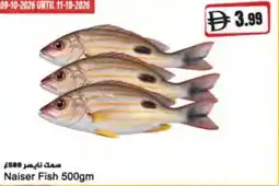 Almaya supermarket Naiser Fish offer