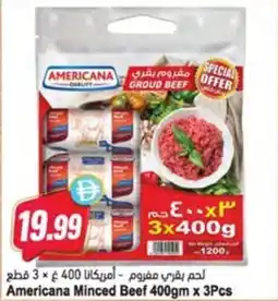 Almaya supermarket Americana Minced Beef offer