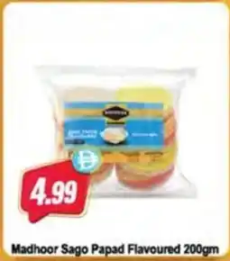 Almaya supermarket Madhoor Sago Papad Flavoured offer