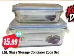 Almaya supermarket L&L Glass Storage Container Set offer