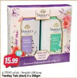 Almaya supermarket Yardley Talc (Asrt) offer