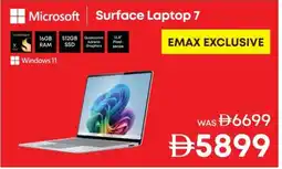 Emax Microsoft Surface Laptop 7 offer