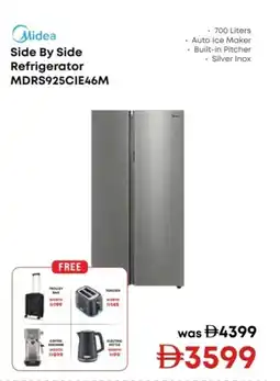 Emax Midea Side By Side Refrigerator MDRS925CIE46M offer