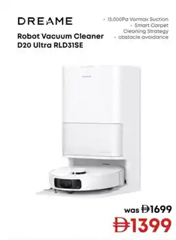 Emax DREAME Robot Vacuum Cleaner D20 Ultra RLD31SE offer