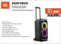 Emax JBL PARTYBOX STAGE320 offer