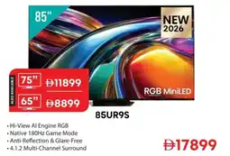 Emax Hisense 85UR9S offer