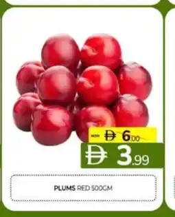 Al Madina Hypermarket Plums red offer