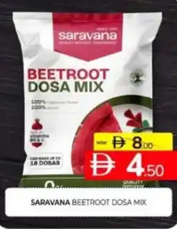 Al Madina Hypermarket Saravana beetroot dosa mix offer