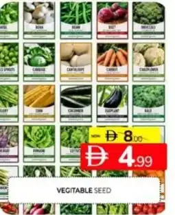 Al Madina Hypermarket Vegitable seed offer