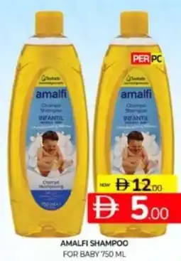 Al Madina Hypermarket Amalfi shampoo for baby offer