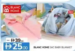 Al Madina Hypermarket Blanc home sac baby blanket offer