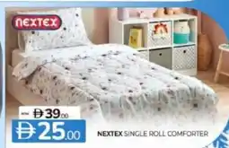 Al Madina Hypermarket Nextex single roll comforter offer